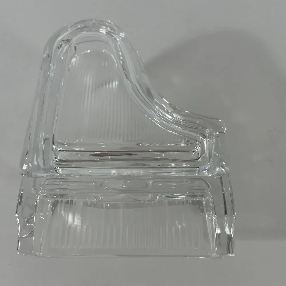 RARE Hofbauer Crystal Piano Trinket Made In West Germany